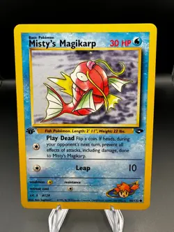 Misty's Magikarp 88/132 Common Gym Challenge Pokemon 1st Edition Near Mint - Image 1