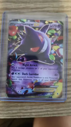 Pokemon Company Gengar EX Ultra Rare Holo 34/119 XY Phantom Forces English - Image 1