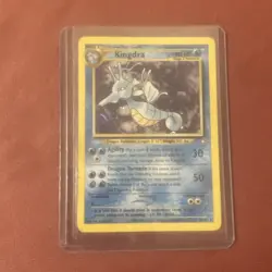 Kingdra Holo Rare card from the 2000 Neo Genesis set vintage Pokemon - Image 3