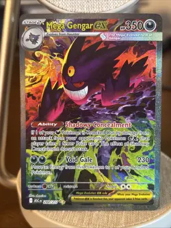 Pokemon TCG Mega Gengar ex - 284/217 (SIR) Ascended Heroes, NM, Fast Shipping - Image 1