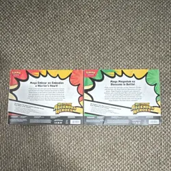 Pokemon Ascended Heroes Emboar & Meganium EX Box Lot (2) English 2025 - Image 2