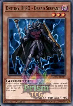 1st Ed Destiny HERO - Dread Servant LEHD-ENA07 Yugioh - Image 1