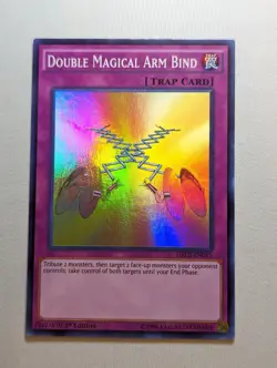 Yugioh - Double Magical Arm Bind - DRL2-EN015 - Super Rare - 1st Edition - Image 1