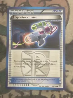 Pokemon TCG Hypnotoxic Laser Plasma 123/135 Plasma Storm Regular Uncommon Card - Image 1