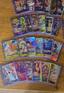 One Piece TCG Huge 45 Card Alt Art Lot English/Japanese $500+ Value NM - Image 5