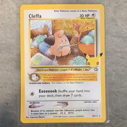 NM Pokemon TCG Cleffa Celebrations 25th Anniversary Card 20/111 - Image 1