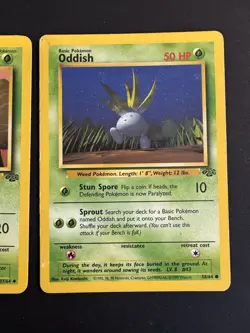 Pokemon Card Lot Gloom Oddish Jungle Rocket Conditions Acct. For LP-MP 3 Cards - Image 4