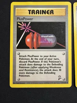 Pokemon Card Trainer Vintage Lot Plus Power Energy Removal Pokeball LP-HP 3 Card - Image 2