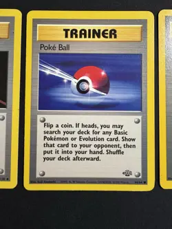 Pokemon Card Trainer Vintage Lot Plus Power Energy Removal Pokeball LP-HP 3 Card - Image 3