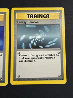 Pokemon Card Trainer Vintage Lot Plus Power Energy Removal Pokeball LP-HP 3 Card - Image 4