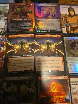 Magic the Gathering lot of 27 Mythic Rares Art Cards Lands Lot - Image 3