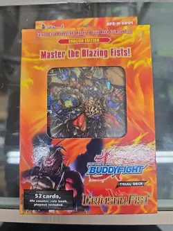 Future Card BuddyFight BFE-TD01 Dominant Dragons Sealed Trial Deck English - Image 1