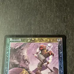 Entomb Odyssey - Foil! - Magic The Gathering - MP On Front / Heavy Play On Back - Image 3