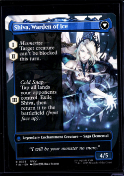 MTG Magic The Gathering FIN Final Fantasy Borderless #378 Jill Shiva's Dominant - Image 2