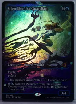 Glen Elendra Guardian (0383) [New, Near Mint] Showcase *Foil* {Lorwyn Eclipsed} - Image 1