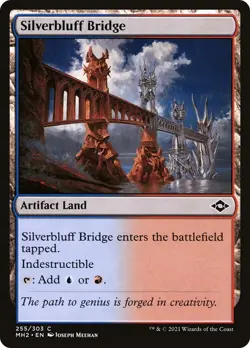 NM Foil - Silverbluff Bridge [MH2 - 255] Modern Horizons 2 - Image 1