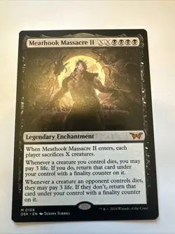 Meathook Massacre II - NM/MINT Regular Mythic #108 Duskmourn MTG - Image 1