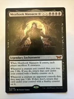 Meathook Massacre II - NM/MINT Regular Mythic #108 Duskmourn MTG - Image 2