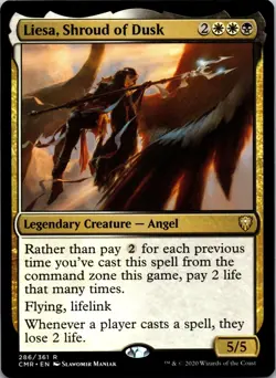Liesa, Shroud of Dusk 286 Rare Commander Legends MTG Near Mint - Image 1