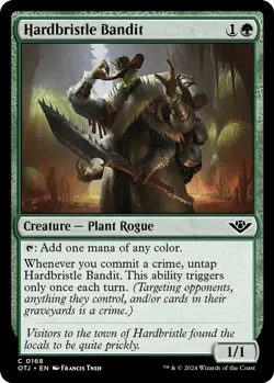 MTG: Hardbristle Bandit - Outlaws of Thunder Junction (OTJ) - NM - Image 1