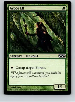 Magic the Gathering Arbor Elf Magic 2013 (M13) MTG Free Shipping! - Image 1