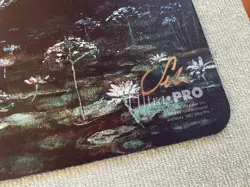 SEB MCKINNON Sower of Temptation Acrylic Version Playmat Signed COA MTG Numbered - Image 2
