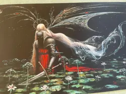 SEB MCKINNON Sower of Temptation Acrylic Version Playmat Signed COA MTG Numbered - Image 4