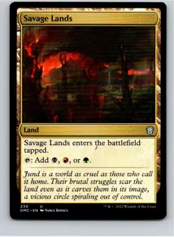 Magic the Gathering Savage Lands Commander: Dominaria United MTG Free Shipping! - Image 1