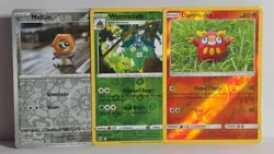 Yuka Morii Clay Art Collector's Lot Reverse Holo Meltan Wormadam Darumaka LP-NM - Image 1