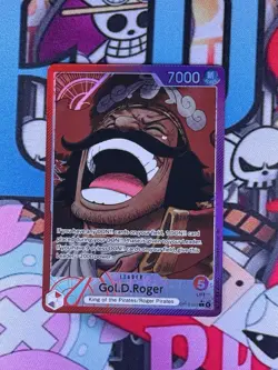 One Piece OP 13 Gol.D.Roger Leader Alt Art Carrying On His Will OP13-003 Eng - Image 1