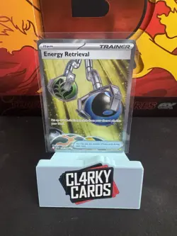 Pokemon TCG Energy Retrieval Chaos Rising Full Art 108/86 - Image 1