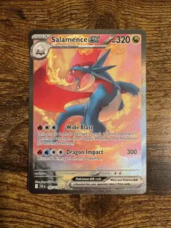 Pokemon TCG Salamence EX 187/159 Journey Together Card - Image 1