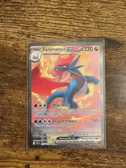 Pokemon TCG Salamence EX 187/159 Journey Together Card - Image 3