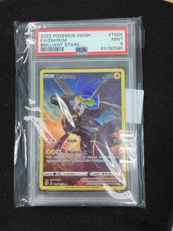 Zekrom TG05/TG30 Swsh09: Brilliant Stars Trainer Gallery Full Art Holo PSA 9 - Image 1
