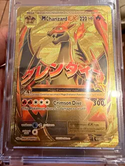 M Charizard EX 101/108 Evolutions 2016 Secret Rare Full Art Holo 220 HP - Image 1