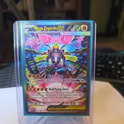 Pokemon Card - Mega Zygarde EX SIR 120/088 Full Art Holo - Perfect Order - Mint - Image 1