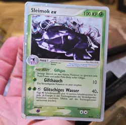 Pokemon TCG Sleimok ex EX Team Magma vs Aqua Holo Ultra Rare German 96/97 - Image 4