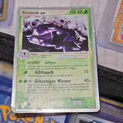 Pokemon TCG Sleimok ex EX Team Magma vs Aqua Holo Ultra Rare German 96/97 - Image 5