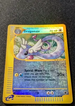 Pokemon EXPEDITION - #75/165 Dragonair - Reverse Holo - ENG - Lightly Played - Image 4