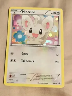 Pokemon TCG Minccino - (Cracked Ice Holo) BW13 Black & White Holo NM Card - Image 1
