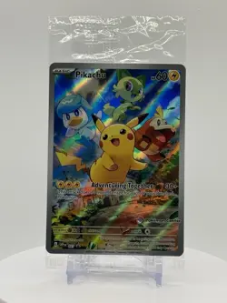 Sealed Pikachu Pokemon Center Promo SVP 027 Paldea Evolved PC ETB READ - Image 1