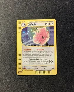 Pokemon EXPEDITION - #7/165 Clefable - Holo - ENG - Lightly Played - Image 3