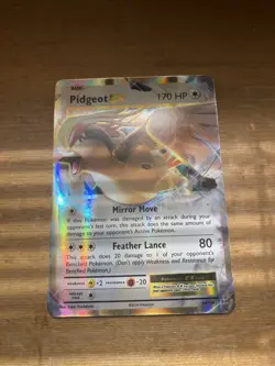 The Pokemon Company Pidgeot EX 64/108 Evolutions Ultra Rare Holo EN 170 HP - Image 1