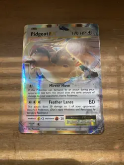 The Pokemon Company Pidgeot EX 64/108 Evolutions Ultra Rare Holo EN 170 HP - Image 2
