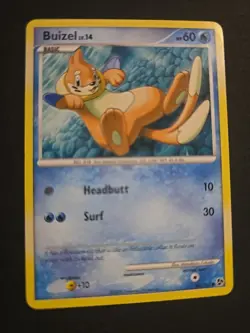 Pokemon Diamond & Pearl Great Encounters 61/106 Buizel Card - Image 1