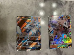 Pokemon TCG Lycanroc GX Foil Holo Lot 2 English Sun & Moon 2017 136/147 SM14 - Image 1