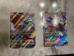 Pokemon TCG Lycanroc GX Foil Holo Lot 2 English Sun & Moon 2017 136/147 SM14 - Image 3