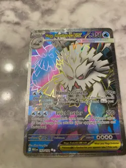The Pokemon Company Mega Abomasnow EX 157/132 ME01 Ultra Rare Holo EN 350 HP - Image 2