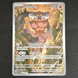Pokemon TCG Landorus 131/086 Sv: Black Bolt Illustration Rare Holo, 130 HP, EN - Image 1