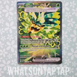 Pokemon Card Teal Mask Ogerpon Ex 211/167 Secret Rare SV Twilight Masquerade LP - Image 1
